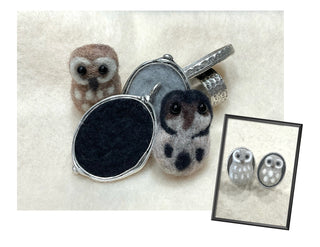 2024 All About Owls Jewelry Class Sunday, February 25th 2024, 1 pm-5pm