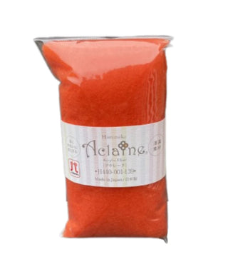 Hamanaka Vegan/Aclaine Felting Fiber- Pinks, Reds, Yellows, Oranges