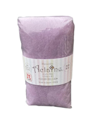 Hamanaka Vegan/Aclaine Felting Fiber- Blues, Purples, Greens