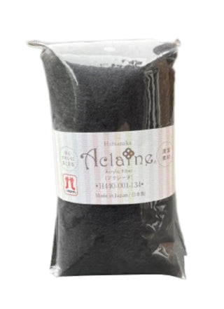 Hamanaka Vegan/Aclaine Felting Fiber- Greys, Blacks