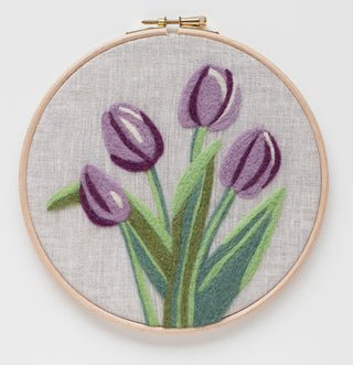 Tulips Needle Felting Kit