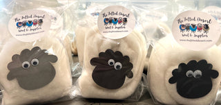 SuperFast Batt Wool SNOW X701 100% Merino