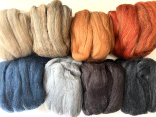 Hamanaka "Mix" Merino Roving Wool