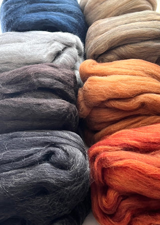 Hamanaka "Mix" Merino Roving Wool