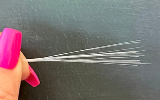 Realistic Straight Whiskers with Tapered Tips for Needle Felting, Doll Making, Amigurumi, Taxidermy, Puppets, & More…