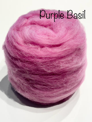 Our 100% Merino Batt-Tastic Superfast Batt Wool Blues, Greens, Purples