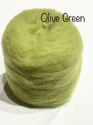 Our 100% Merino Batt-Tastic Superfast Batt Wool Blues, Greens, Purples