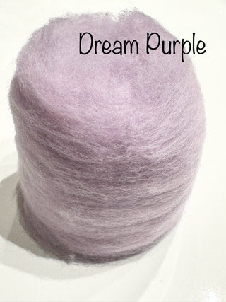 Our 100% Merino Batt-Tastic Superfast Batt Wool Blues, Greens, Purples