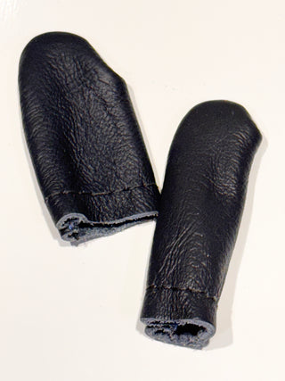 Leather finger guards/protectors (1-PAIR)