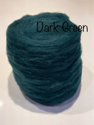 Our 100% Merino Batt-Tastic Superfast Batt Wool Blues, Greens, Purples