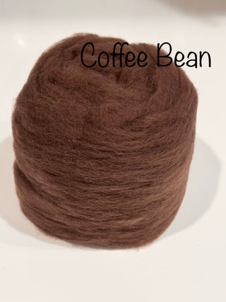 Our 100% Merino Batt-Tastic Superfast Batt Wool -Whites, Creams, Tans, Browns