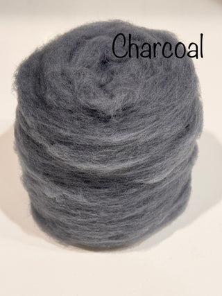 Our 100% Merino Batt-Tastic Superfast Batt Wool Silvers, Greys, Blacks