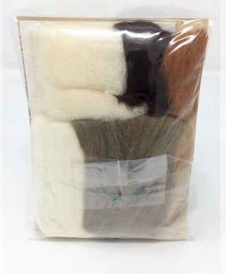 Hamanaka Needle Felting Kit- Norwegian Forest Cat #465 (Japanese Kit - with English Translation)