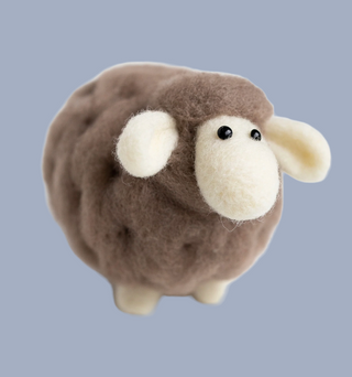 Sheep Needle Felting Kit- Choice of 3 colors