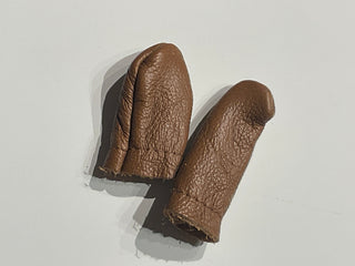 Leather finger guards/protectors (1-PAIR)