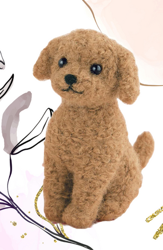 Hamanaka Needle Felting Kit- Toy poodle #421 (English Instructions)