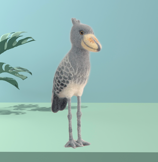Hamanaka Needle Felting Kit- Shoebill Bird #561 (English)