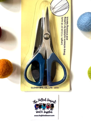 4.5" Mini Clover Patchwork Scissors 493/CW