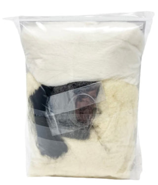 Hamanaka Fiber Felting Kit- White Seal #544 (English)