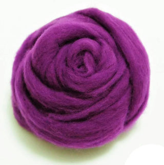 Felt Fast Needle Felting Wool- Blues, Greens, Purples