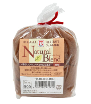 Hamanaka "Natural Blend" Merino Roving Wool