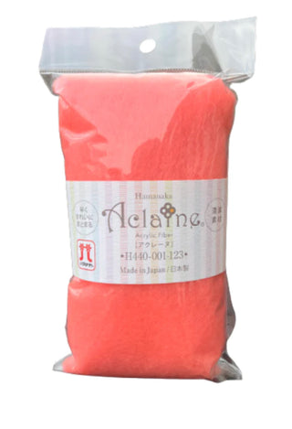 Hamanaka Vegan/Aclaine Felting Fiber- Pinks, Reds, Yellows, Oranges