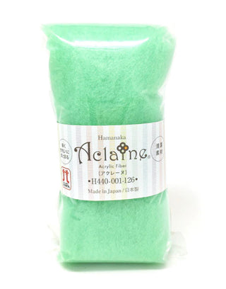 Hamanaka Vegan/Aclaine Felting Fiber- Blues, Purples, Greens