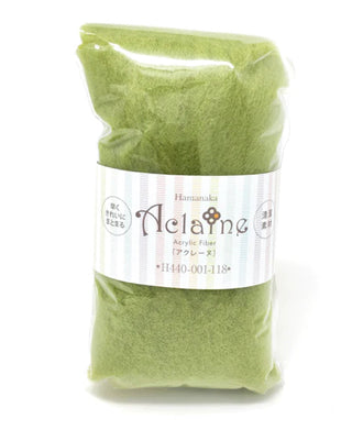 Hamanaka Vegan/Aclaine Felting Fiber- Blues, Purples, Greens