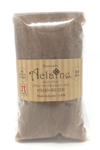 Hamanaka Vegan/Aclaine "Natural Mix" Acrylic Felting Fiber