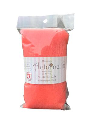 Hamanaka Vegan/Aclaine Felting Fiber- Pinks, Reds, Yellows, Oranges