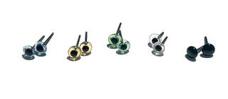 5 mm Glass Eyes on pins- available in 5 colors