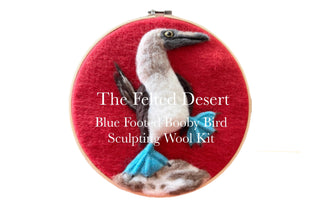 Blue Footed Booby Sculpting Wool Kit