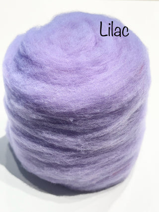 Our 100% Merino Batt-Tastic Superfast Batt Wool Blues, Greens, Purples