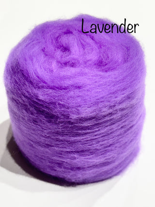 Our 100% Merino Batt-Tastic Superfast Batt Wool Blues, Greens, Purples