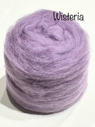 Our 100% Merino Batt-Tastic Superfast Batt Wool Blues, Greens, Purples