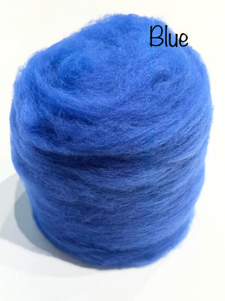 Our 100% Merino Batt-Tastic Superfast Batt Wool Blues, Greens, Purples