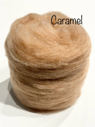 Our 100% Merino Batt-Tastic Superfast Batt Wool -Whites, Creams, Tans, Browns