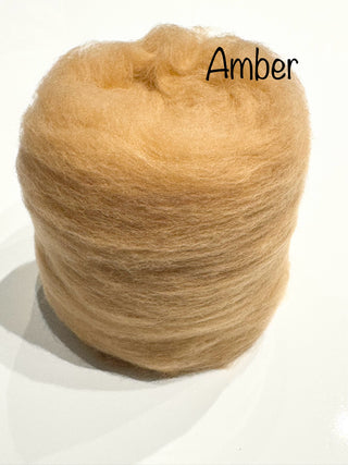 Our 100% Merino Batt-Tastic Superfast Batt Wool -Whites, Creams, Tans, Browns