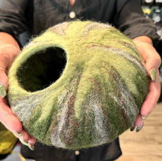 Beginner's Wet Felted Vessel Class- Saturday September 14th, 2024,  11 am - 5 pm