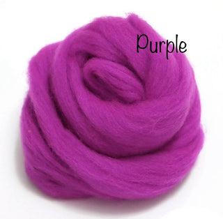 Our 100% Merino Batt-Tastic Superfast Batt Wool Blues, Greens, Purples