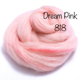 Felt Fast Needle Felting Wool Pinks, Reds, Oranges, Yellows, Peaches