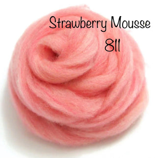 Felt Fast Needle Felting Wool Pinks, Reds, Oranges, Yellows, Peaches