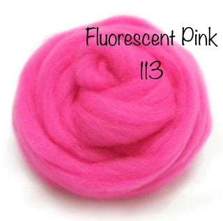 Felt Fast Needle Felting Wool Pinks, Reds, Oranges, Yellows, Peaches