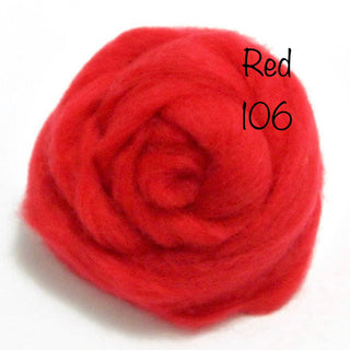 Felt Fast Needle Felting Wool Pinks, Reds, Oranges, Yellows, Peaches