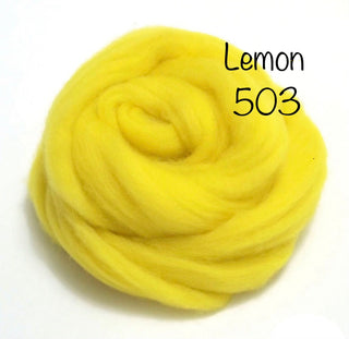 Felt Fast Needle Felting Wool Pinks, Reds, Oranges, Yellows, Peaches