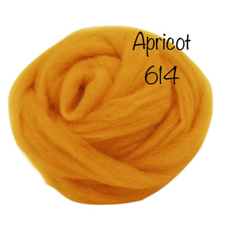 Felt Fast Needle Felting Wool Pinks, Reds, Oranges, Yellows, Peaches