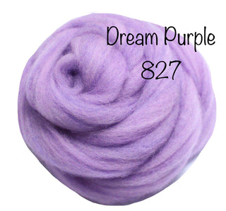 Felt Fast Needle Felting Wool- Blues, Greens, Purples