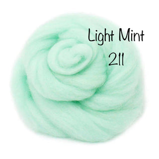 Felt Fast Needle Felting Wool- Blues, Greens, Purples