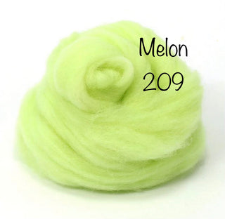 Felt Fast Needle Felting Wool- Blues, Greens, Purples