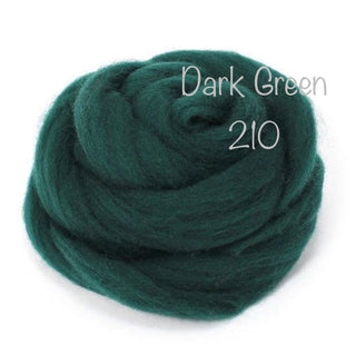 Felt Fast Needle Felting Wool- Blues, Greens, Purples